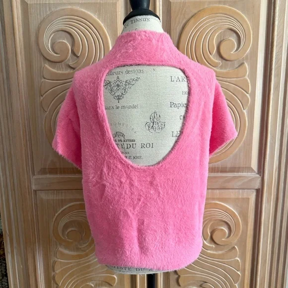 Anthropologie Maeve Eyelash Mock-Neck Sweater Tee Size XL - Picture 6 of 12